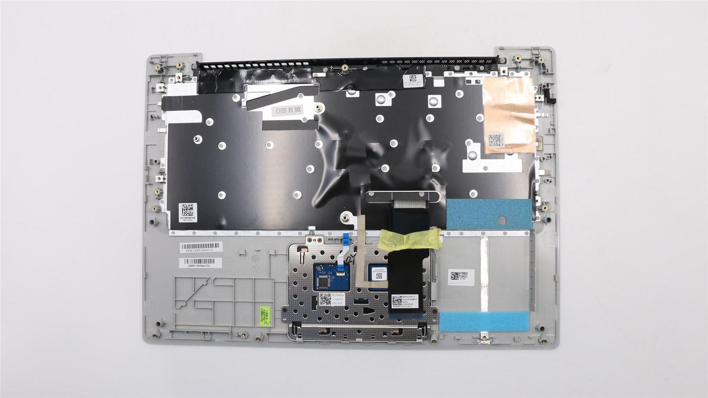 Lenovo IdeaPad 320S-14IKB Keyboard Palmrest Top Cover Italian Silver 5CB0N78321