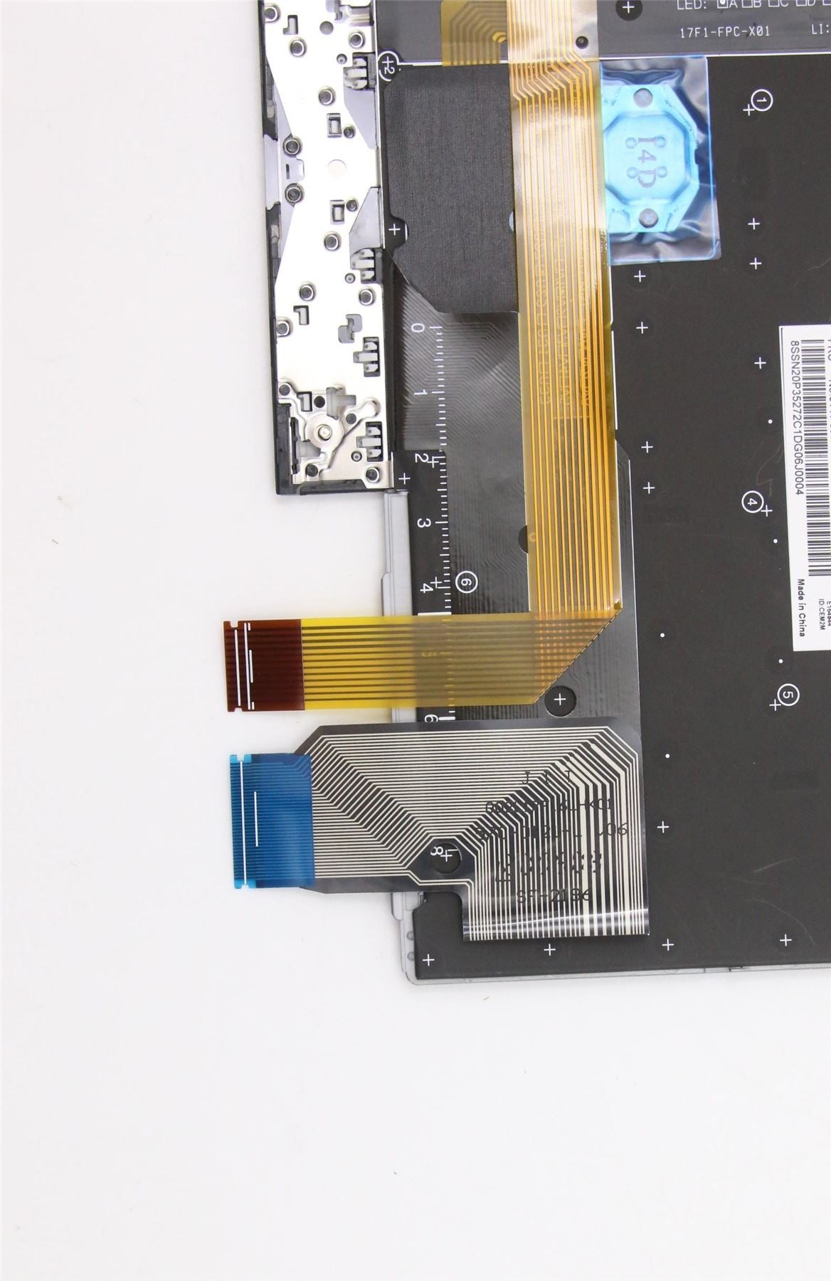 Lenovo ThinkPad L13 s Keyboard Turkish Silver Backlit 01YP867