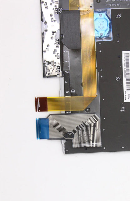 Lenovo ThinkPad L13 s Keyboard Turkish Silver Backlit 01YP867