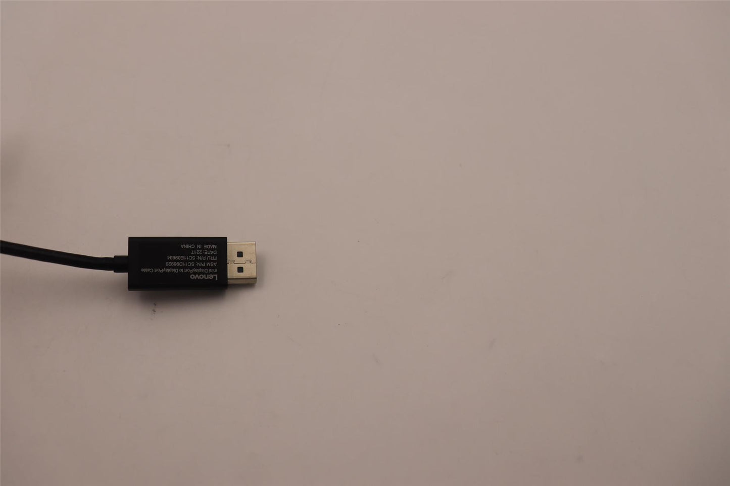 Lenovo MiniDP to DisplayPort Cable 5C11E09634