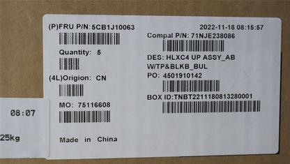 Lenovo Yoga 14s G2 IAP Palmrest Cover Touchpad Keyboard Bulgarian 5CB1J10063