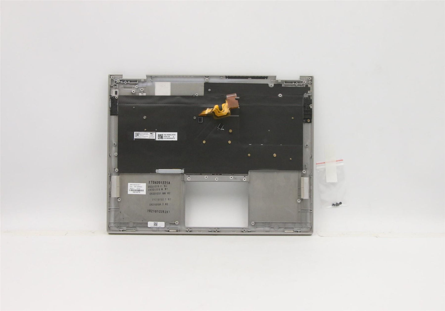 Lenovo ThinkPad X1 Keyboard Palmrest Top Cover US Grey Backlit 5M11B59843