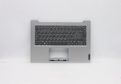 Lenovo IdeaPad 1-14ADA05 Keyboard Palmrest Top Cover Swiss Grey 5CB0Z55501