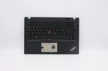 Lenovo ThinkPad T14s Keyboard Palmrest Top Cover Icelandic Black 5M10Z41292