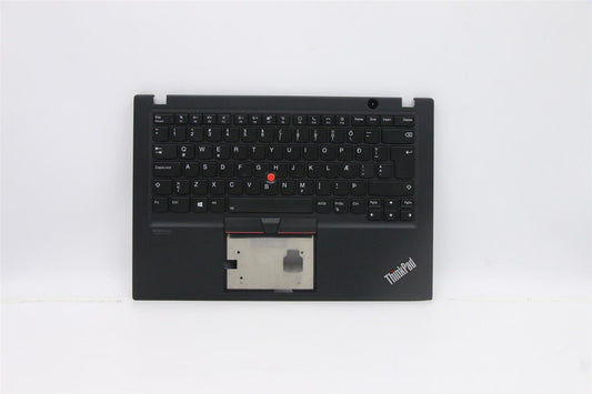 Lenovo ThinkPad T14s Keyboard Palmrest Top Cover Icelandic Black 5M10Z41292