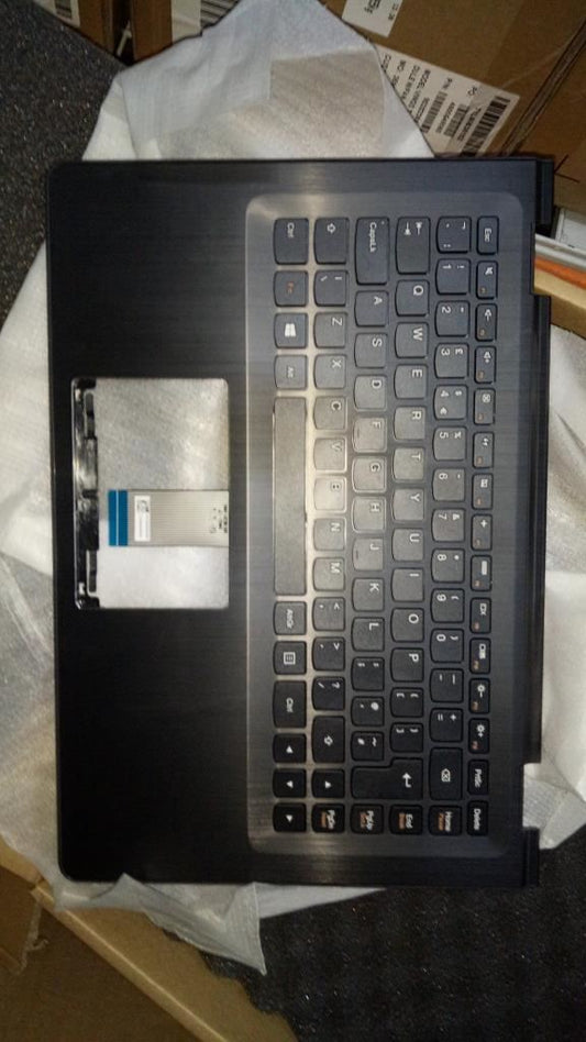 Lenovo Yoga 500-14IBD 500-14IHW 500-14ACL Keyboard Palmrest UK Black 5CB0H91156