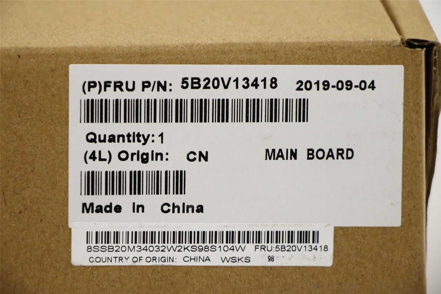 Lenovo Yoga X1 3rd Gen Motherboard Mainboard 5B20V13418
