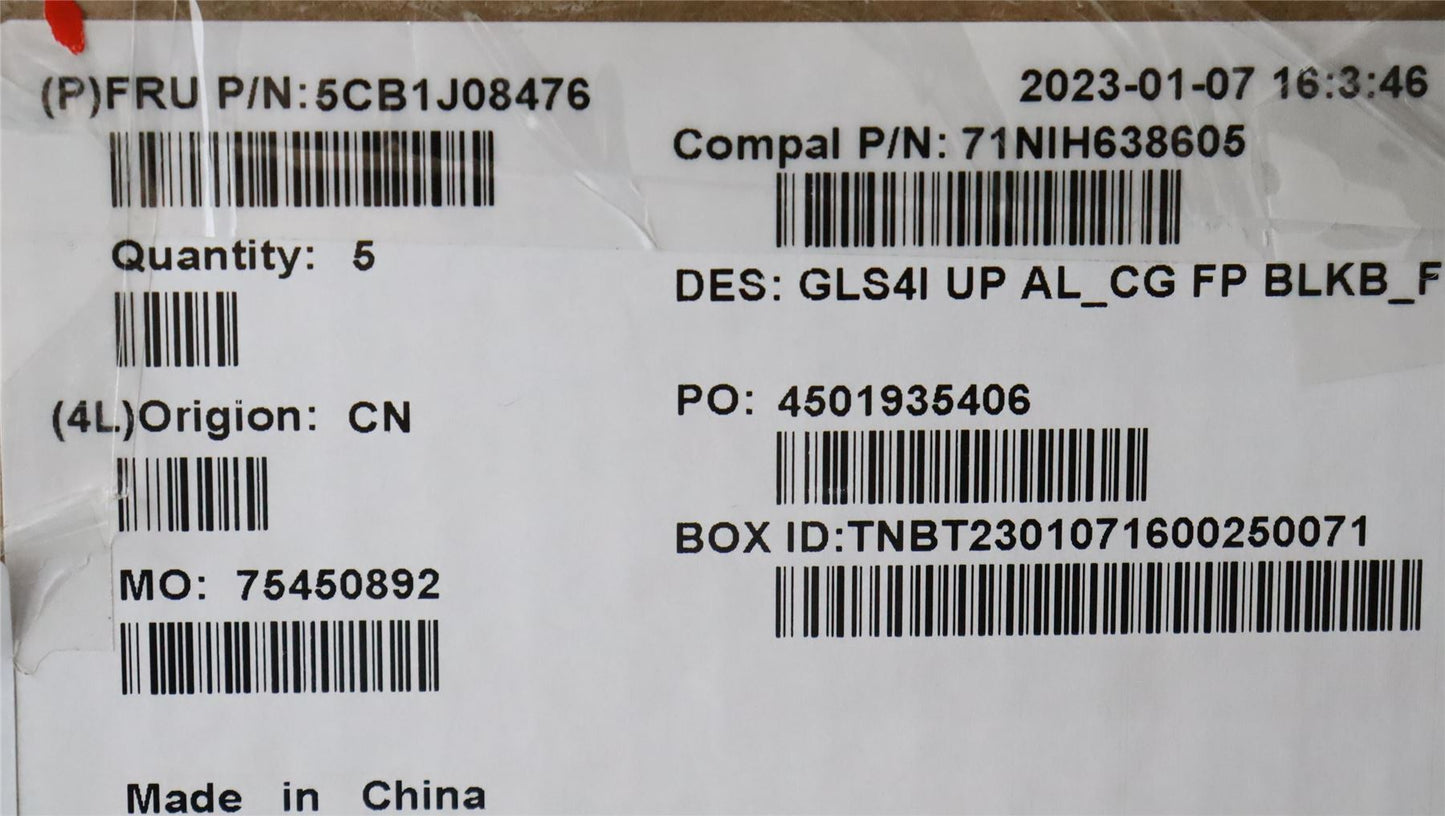 Lenovo UpperCaseASM_FRA C82SD ALCG FPBL 5CB1J08476
