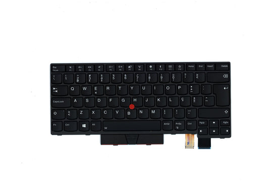 Lenovo ThinkPad T480 A485 Keyboard Portuguese Black Backlit 01HX480