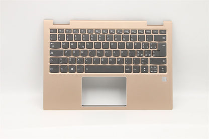 Lenovo Yoga 730-13IKB Keyboard Palmrest Top Cover Italian Gold 5CB0Q95829