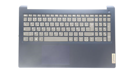 Lenovo IdeaPad 1 15IGL7 Palmrest Cover Touchpad Keyboard Abyss Blue 5CB1J19722