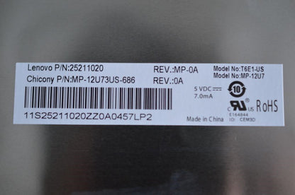 Lenovo G500S G505S IdeaPad S500 S510P Keyboard US Black 25211020