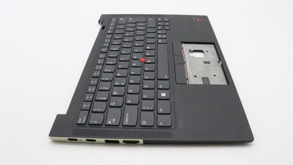 Lenovo Carbon X1 9th Keyboard Palmrest Top Cover German Black 5M11C53257