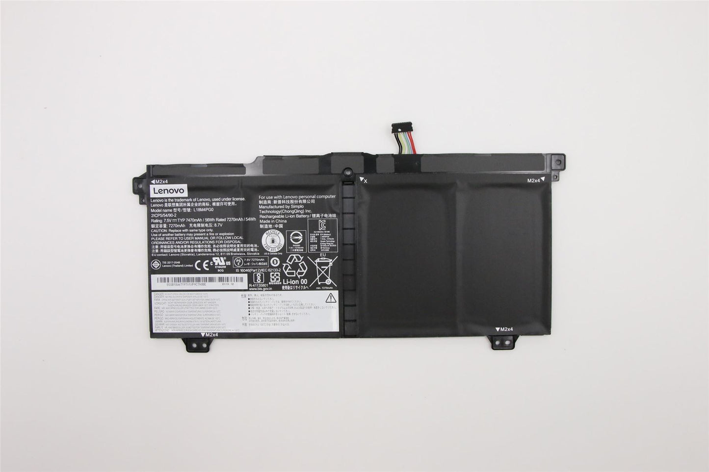 Lenovo Chromebook C630 C340-15 Battery 56w 7.5v 5B10R51232