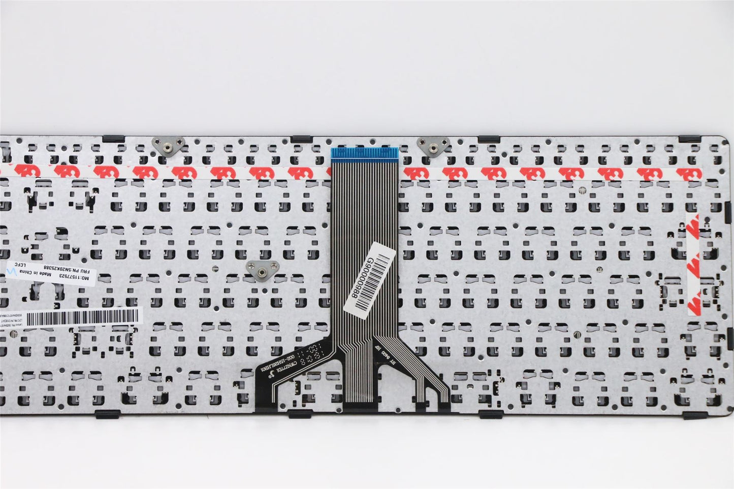 Lenovo 100-15IBD B50-50 Keyboard Nordic Black Backlit 5N20K25388