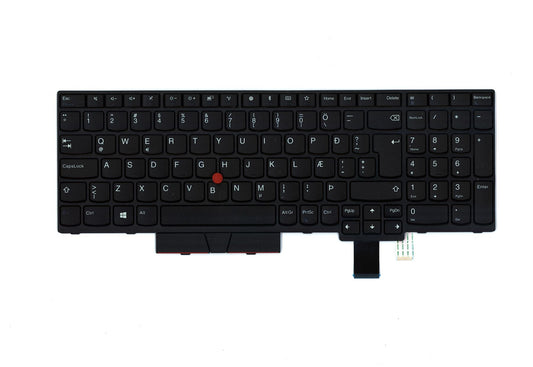 Genuine Lenovo ThinkPad T580 P52s Keyboard Icelandic Black 01HX155 01HX195