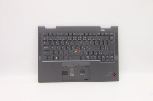 Lenovo IdeaPad C340 14API Palmrest Cover Touchpad Keyboard US Silver 5CB0S17508