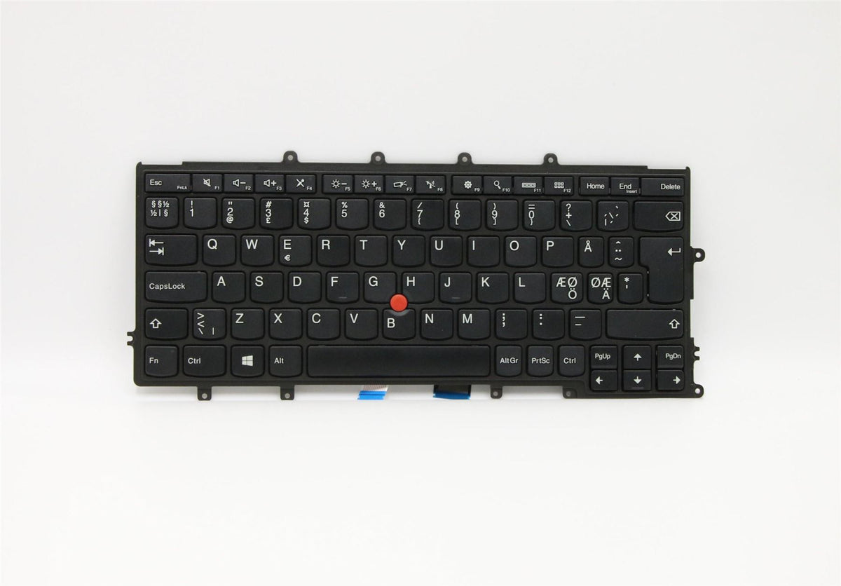 Genuine Lenovo ThinkPad X260 Keyboard Nordic Black 01AV274