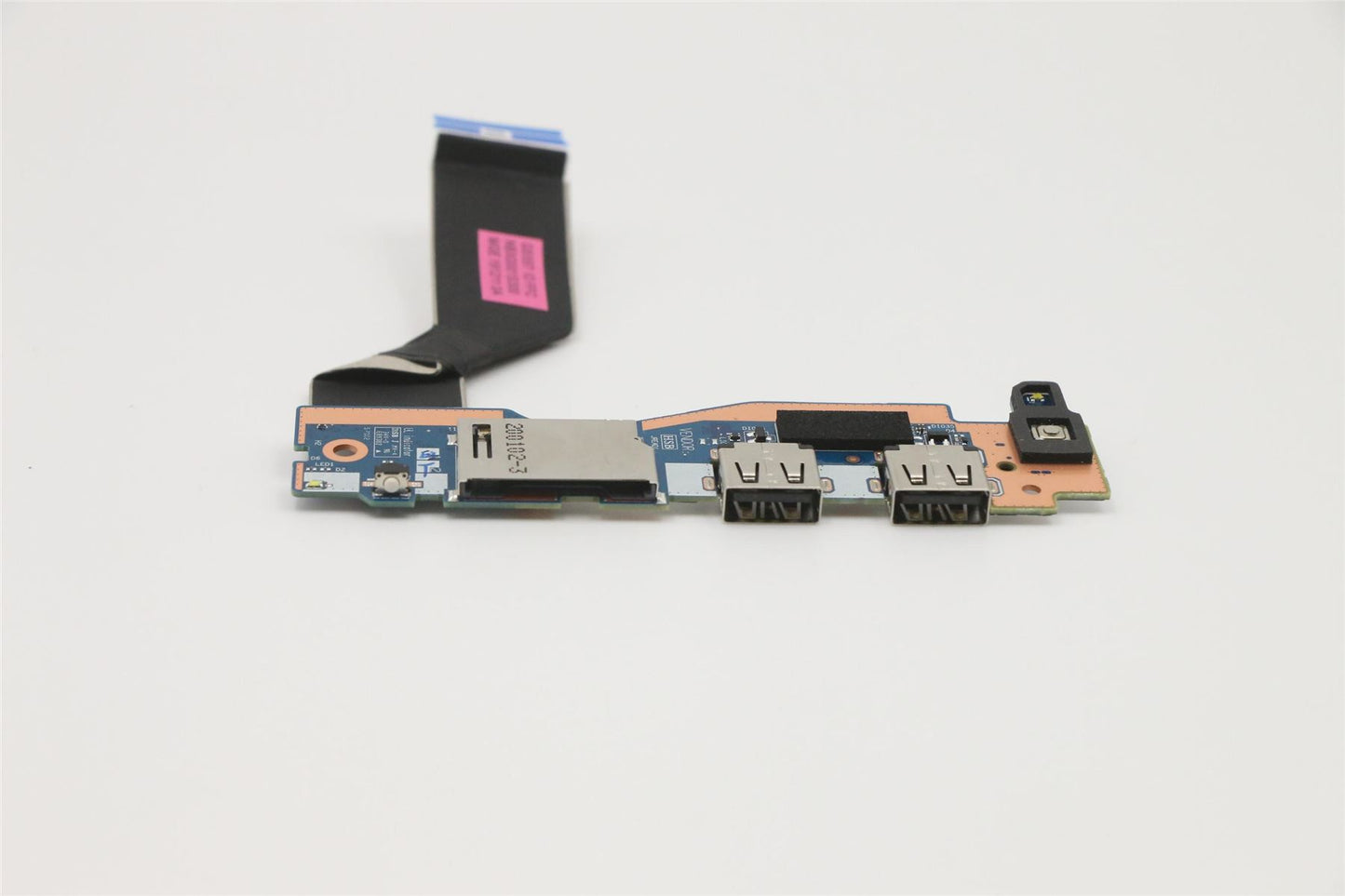 Lenovo IdeaPad 5-15IIL05 USB-A Card Reader Button Board White 5C50S25036