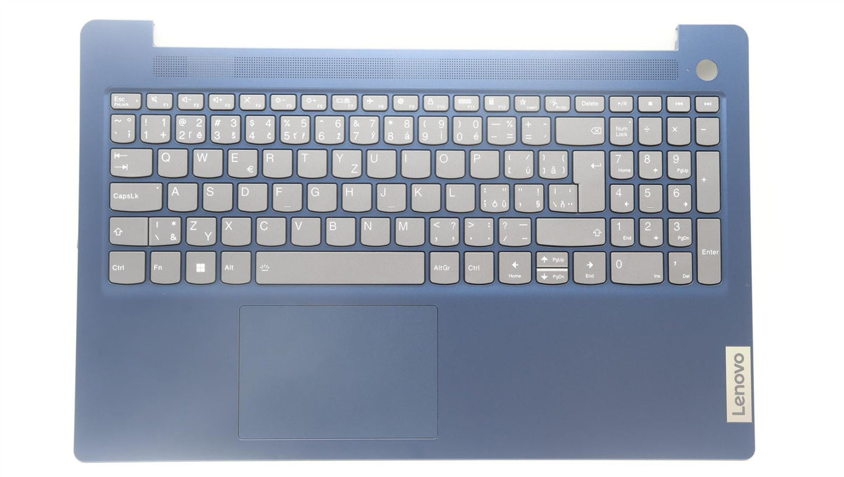 Lenovo IdeaPad 3 15ABR8 Palmrest Cover Touchpad Keyboard Abyss Blue 5CB1K95263