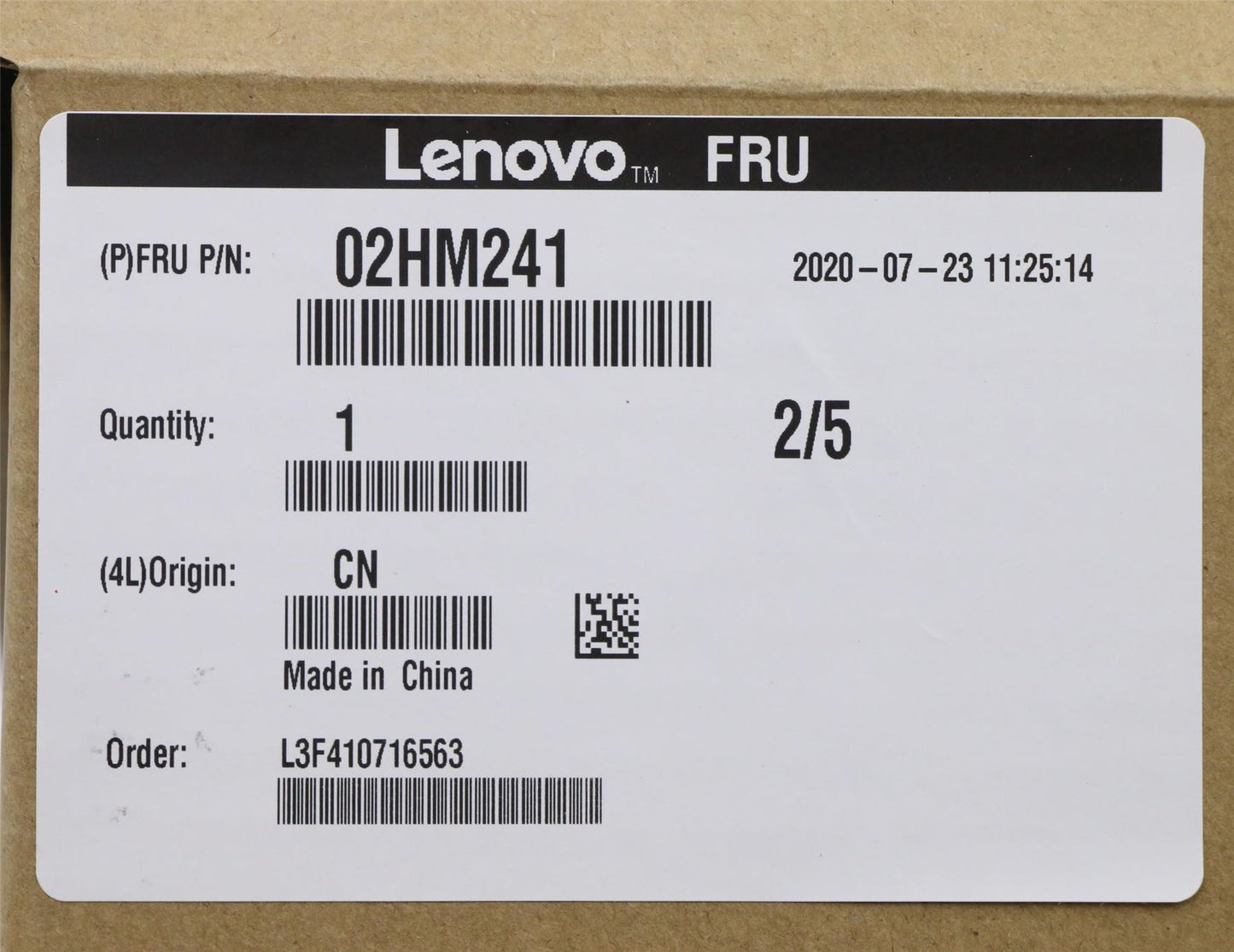 Lenovo ThinkPad T490s Keyboard Palmrest Top Cover Canadian French Black 02HM205