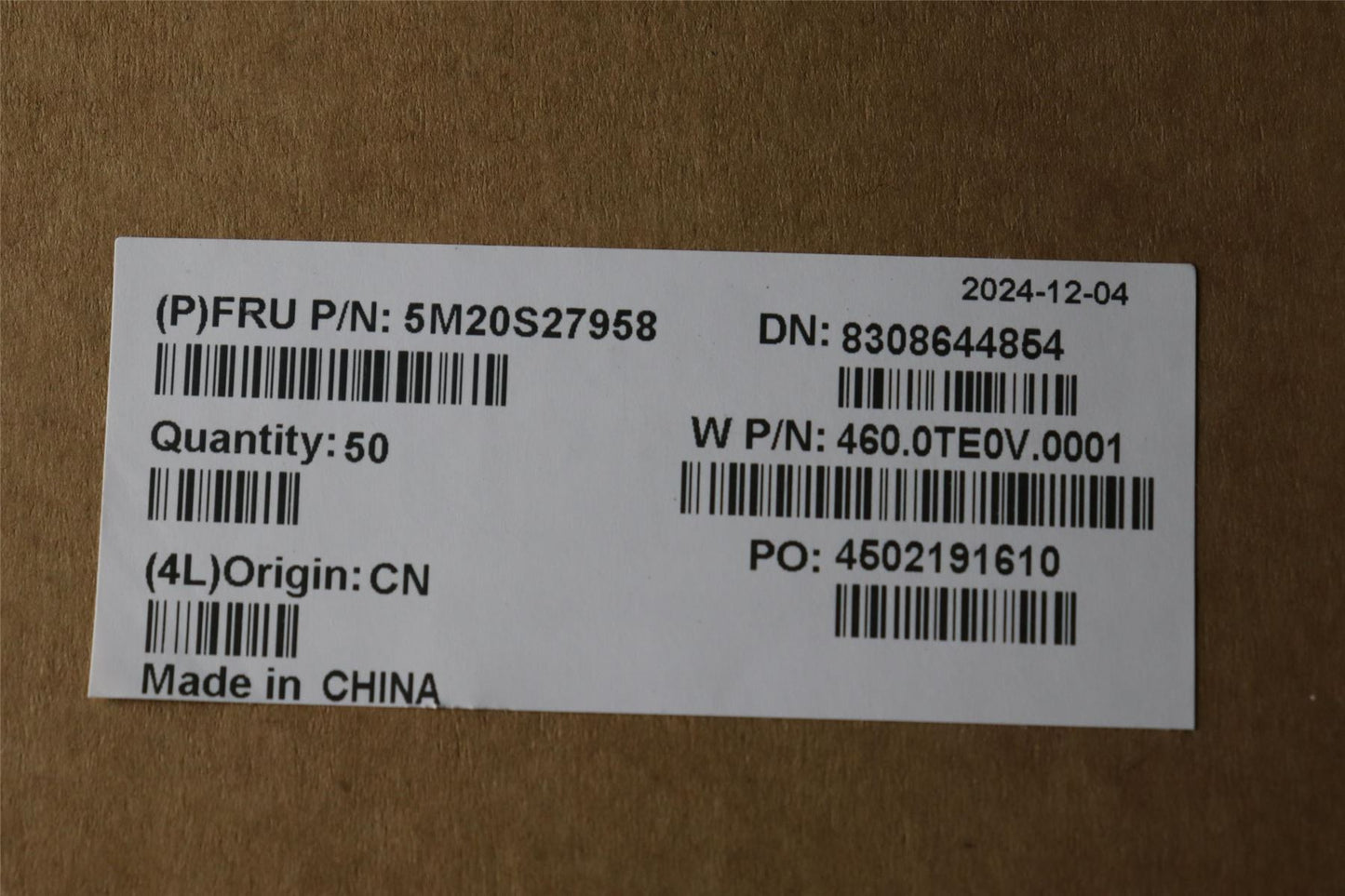 Lenovo MECHANICAL W 21KK PW BTN AG 5M20S27958