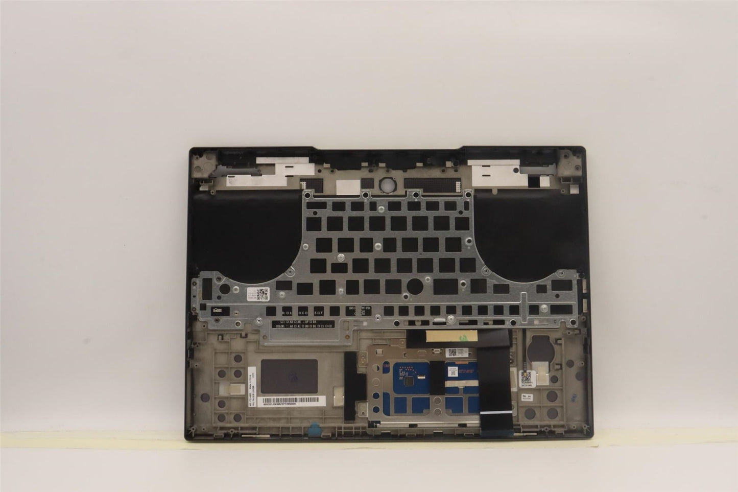 Lenovo S7 16IAH7 Palmrest Cover Touchpad Keyboard Nordic Storm Grey 5CB1J04396