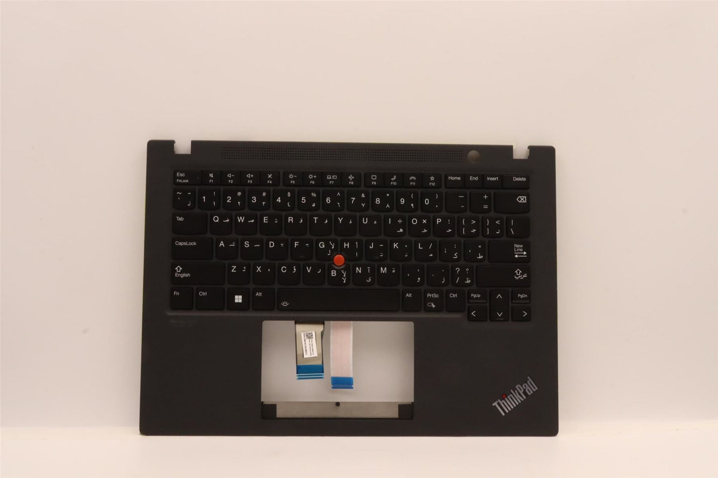 Lenovo ThinkPad T14s Gen 3 Keyboard Palmrest Top Cover Arabic Black 5M11H27583