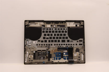 Lenovo S7 16IAH7 Palmrest Cover Touchpad Keyboard Greek Onyx Grey 5CB1J04292