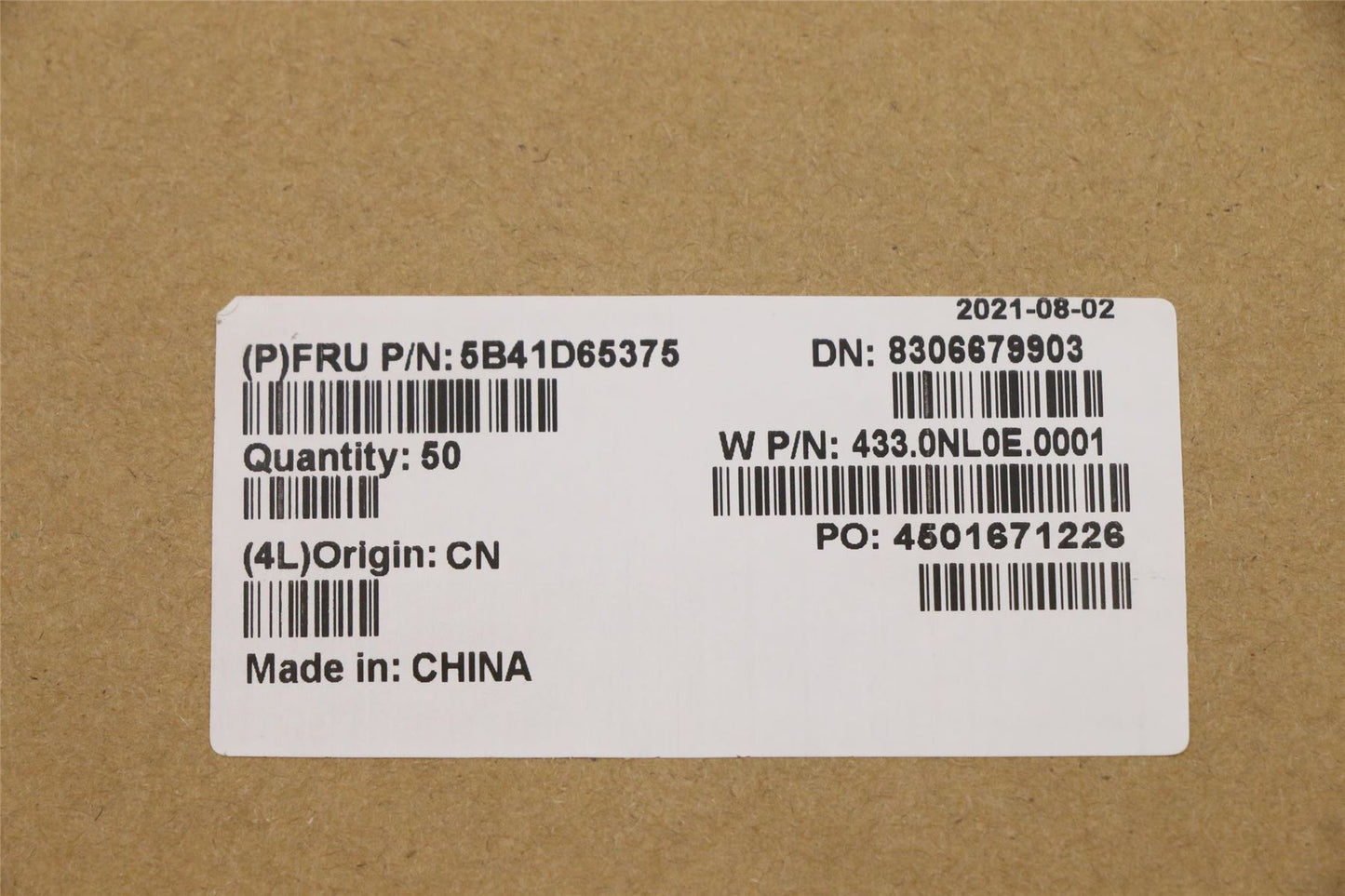 Lenovo 5B41D65375 PWR BTN+FPR Bracket,CH1