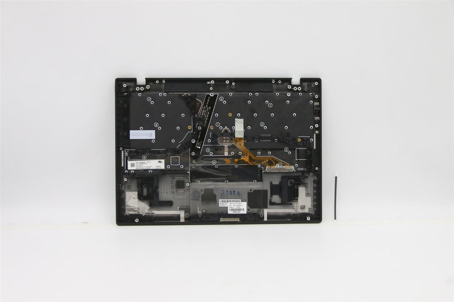Lenovo MECH_ASM GRP,KBD,BZL,ARA,WW,BK,CHY 5M11B38382