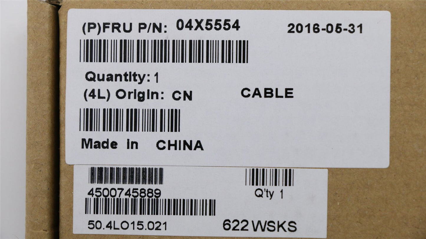 Lenovo ThinkPad W541 Power Button Board Cable 04X5554