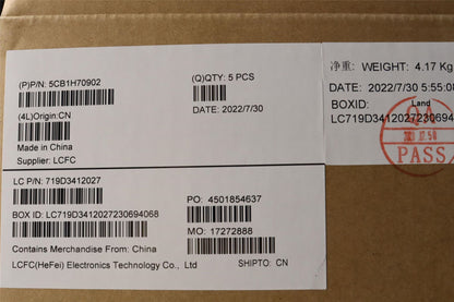 Lenovo 5 16ARH7H Palmrest Cover Touchpad Keyboard Czech Slovakian 5CB1H70902
