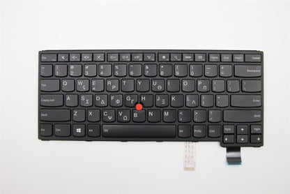 Genuine Lenovo Yoga 14 Keyboard Greek Black Backlit 00HW776 00HW813 SN20F98427