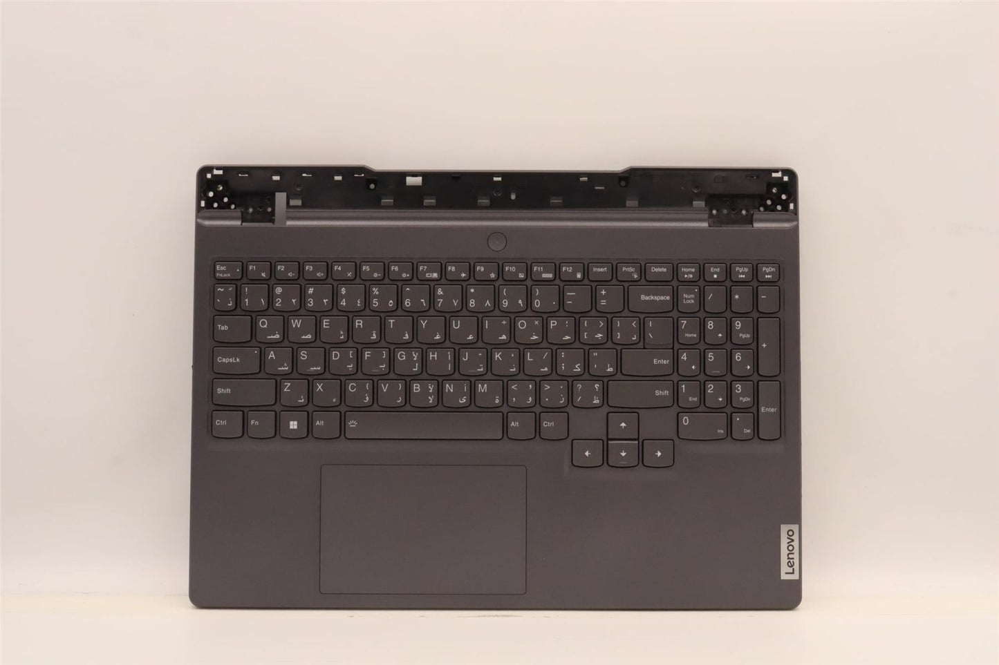 Lenovo 5 15IAH7H Palmrest Cover Touchpad Keyboard Arabic Storm Grey 5CB1F38749