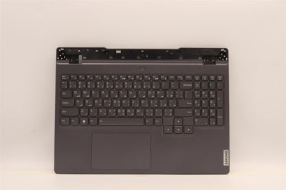 Lenovo 5 15IAH7H Palmrest Cover Touchpad Keyboard Arabic Storm Grey 5CB1F38749