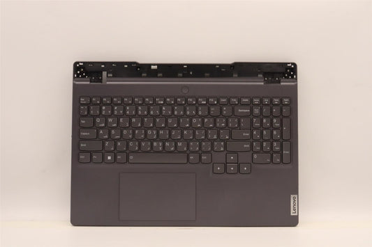 Lenovo 5 15IAH7H Palmrest Cover Touchpad Keyboard Arabic Storm Grey 5CB1F38749