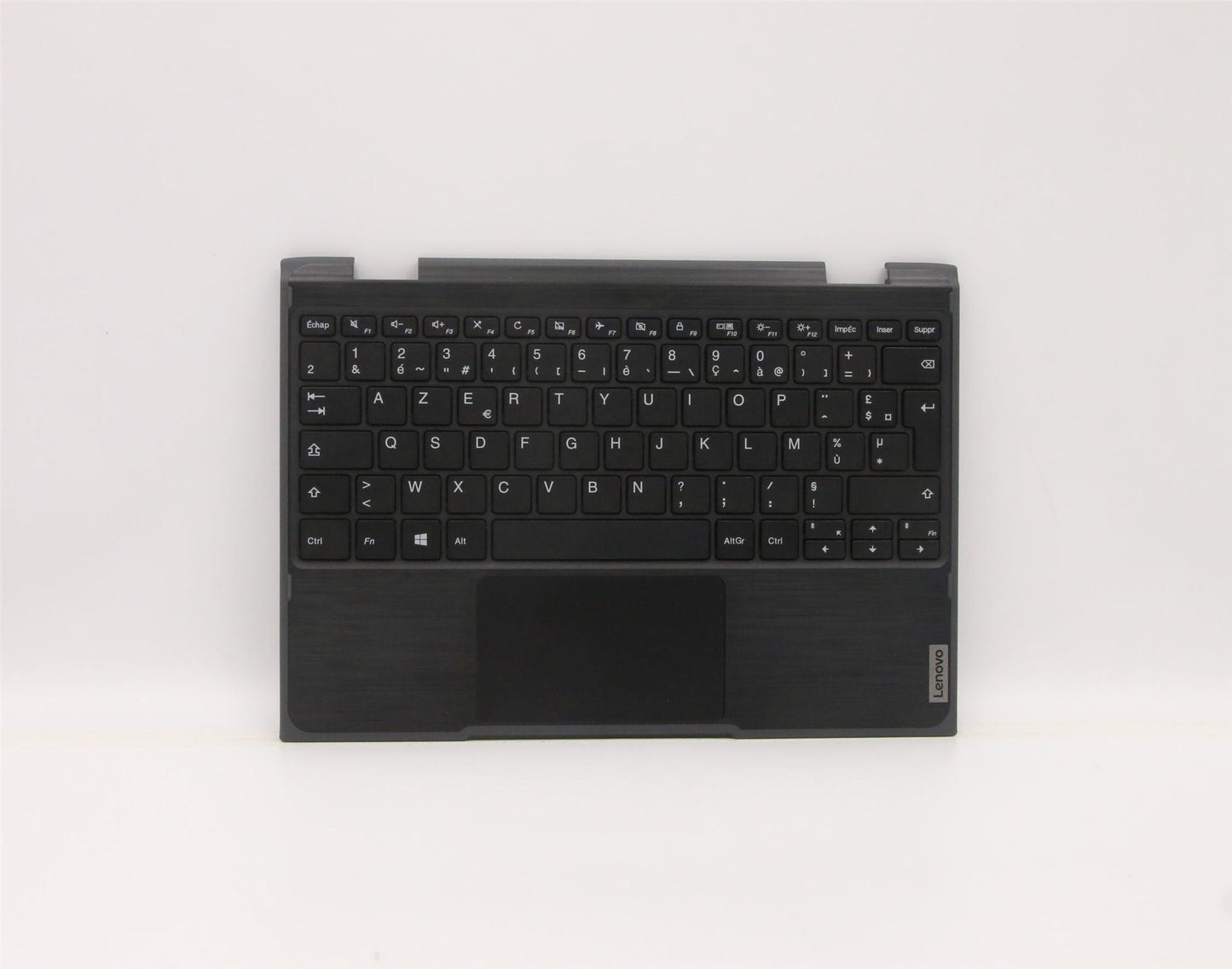 Lenovo 300e 2nd Gen Palmrest Touchpad Cover Keyboard French Grey 5CB1B02683