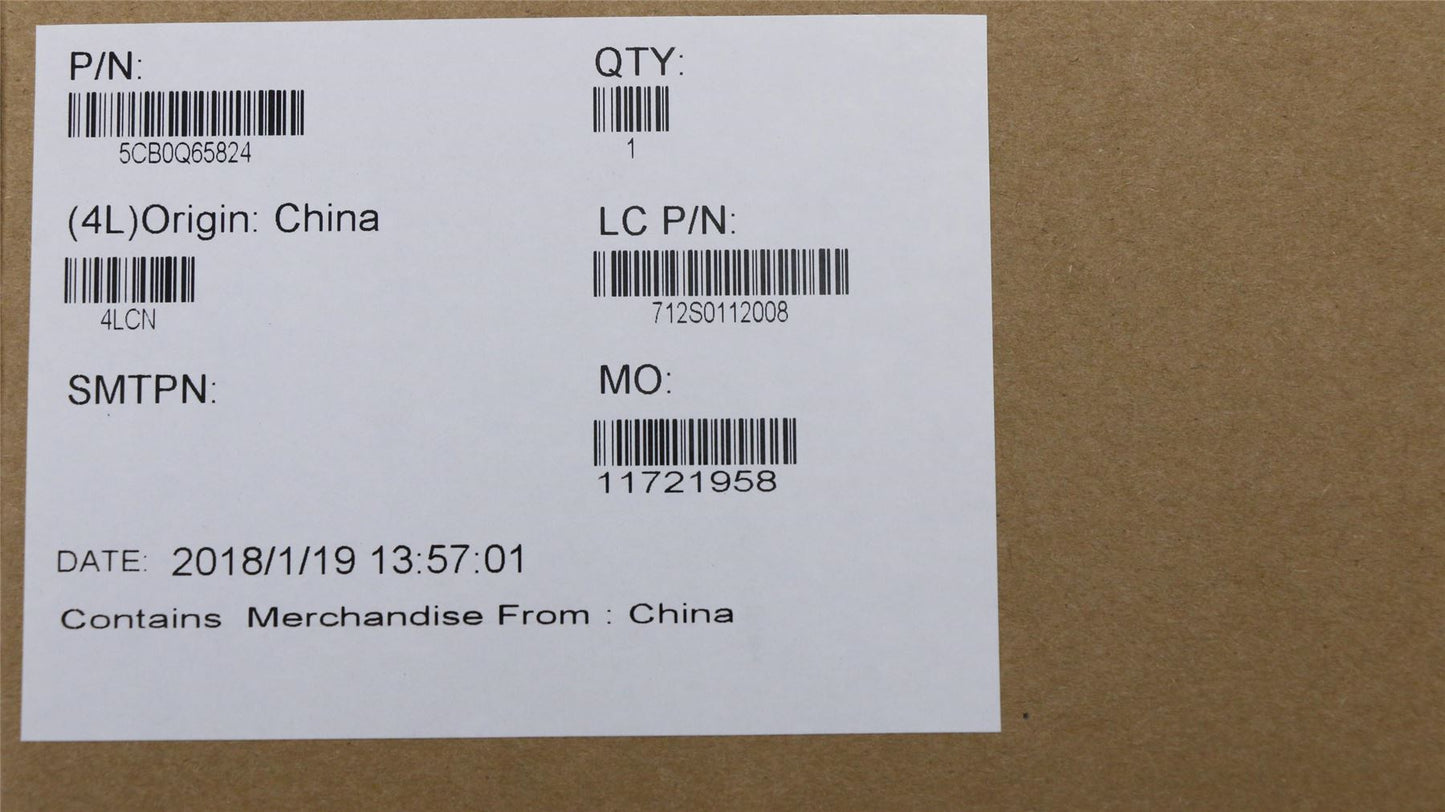 Lenovo LCD Cover L 80Y8 UHD PTN RA 5CB0Q65824