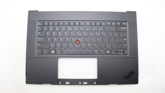Lenovo ThinkPad Z16 Gen 1 Keyboard Palmrest Top Cover US Euro Black 5M11J13413