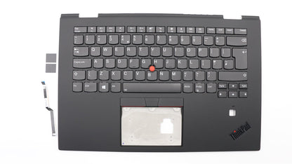 Lenovo Yoga X1 3rd Gen Palmrest Cover Keyboard UK Black 01LX935