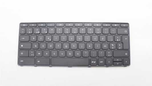 Lenovo 100e Gen4 Keyboard Belgian Grey Backlit 5N21L43925