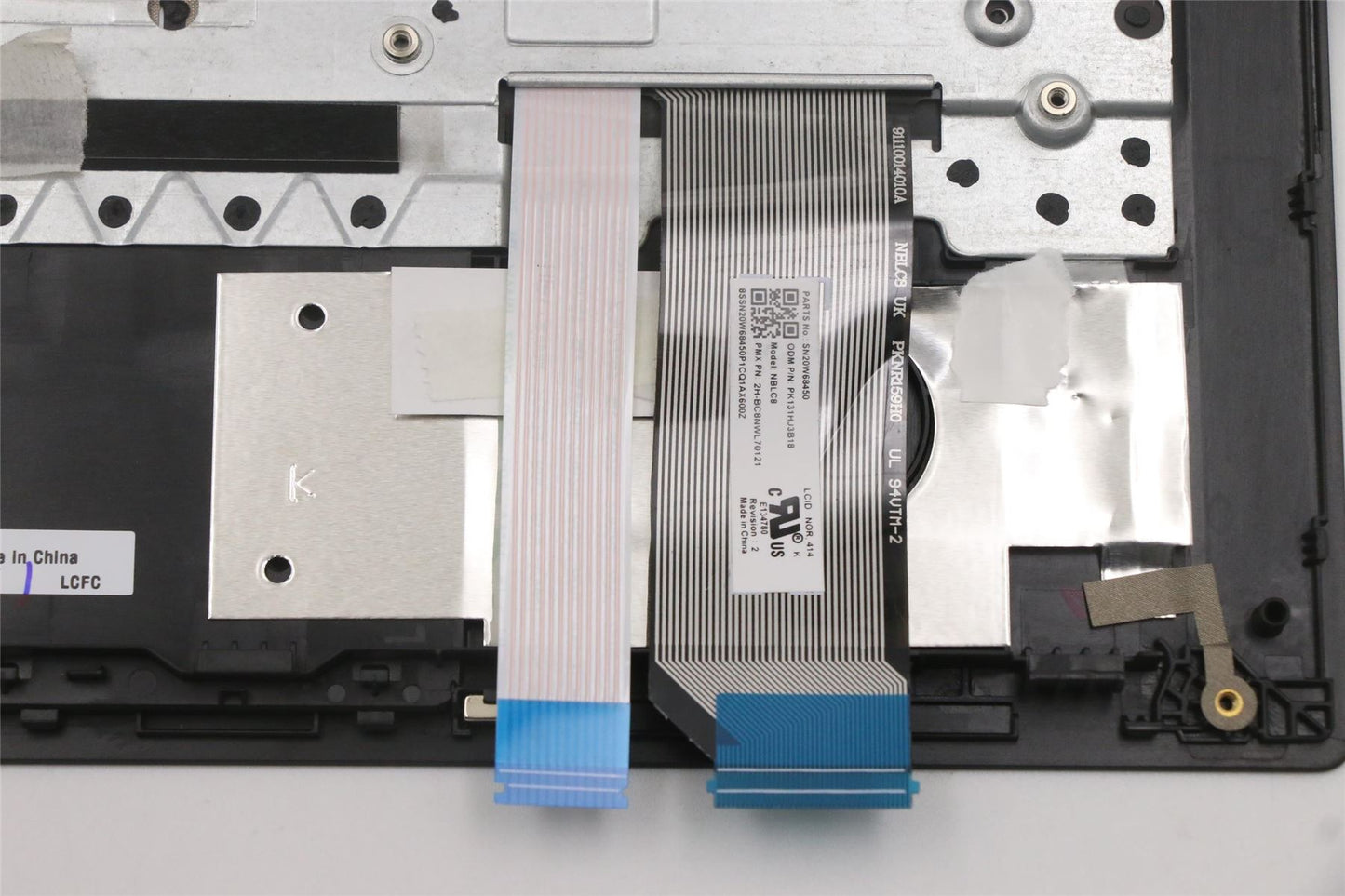 Lenovo MECH_ASM KB C NOR BKLT(PMX)PT FPR UKBK 5M11C47639