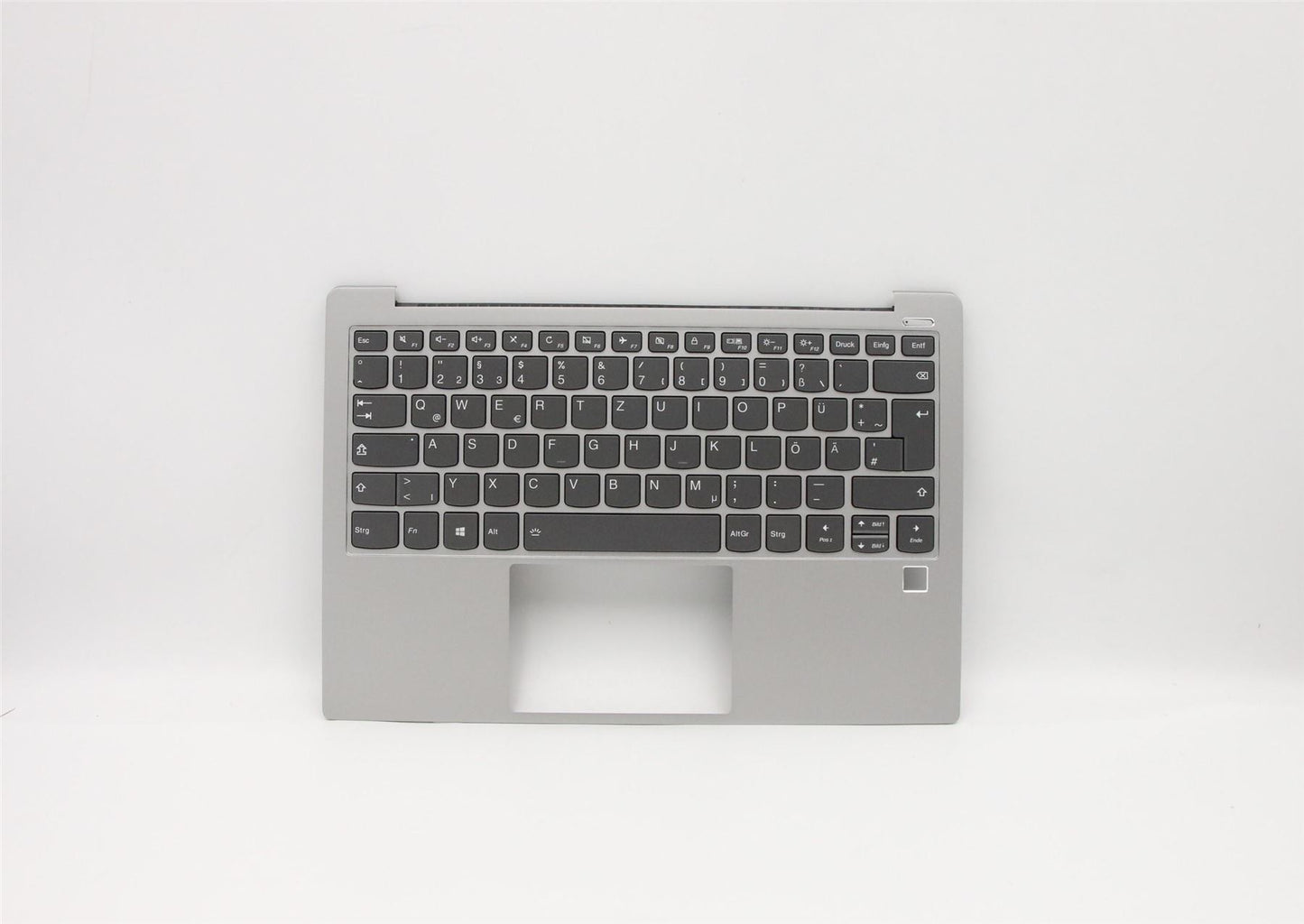 Lenovo Yoga S730-13IWL Keyboard Palmrest Top Cover German Platinum 5CB0S72876