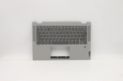 Lenovo Flex 5-14ALC05 Keyboard Palmrest Top Cover Hungarian Grey 5CB1C19402