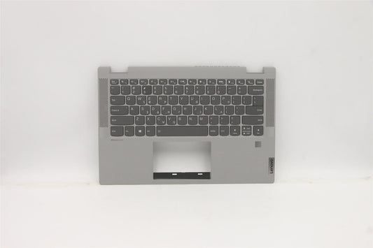 Lenovo Flex 5-14ALC05 Keyboard Palmrest Top Cover Hungarian Grey 5CB1C19402