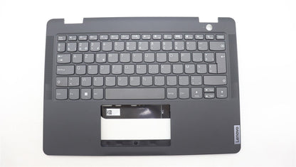 Lenovo 13w Gen 2 Keyboard Palmrest Top Cover Belgian Black 5M11F26442