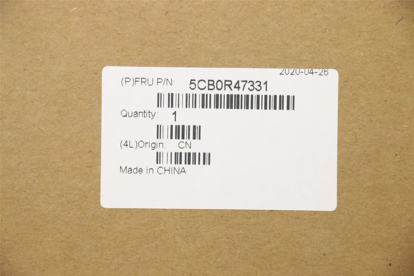 Lenovo Upper Case L 81HA FP NBL IG W/KBSW 5CB0R47331