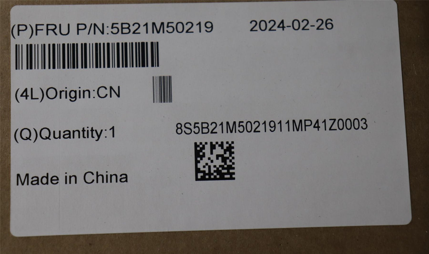 Lenovo MB 83DX R5HPTH RTX4050_6G NOKRM 5B21M50219