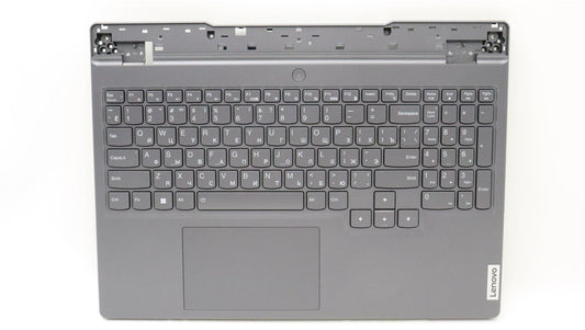 Lenovo 5 15IAH7 Palmrest Cover Touchpad Keyboard Russian Storm Grey 5CB1H22939
